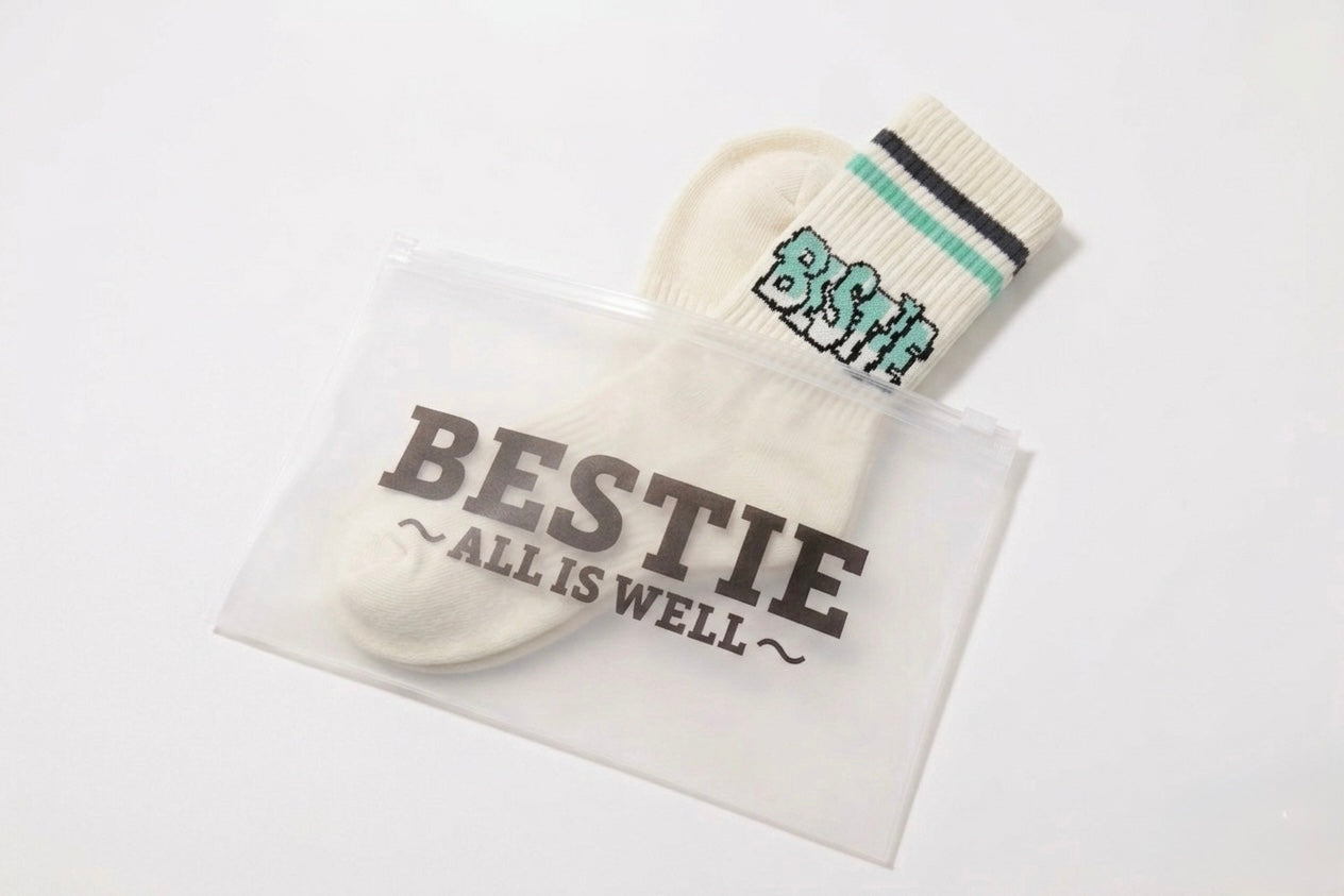 BESTIE socks for Kids -Ivory-