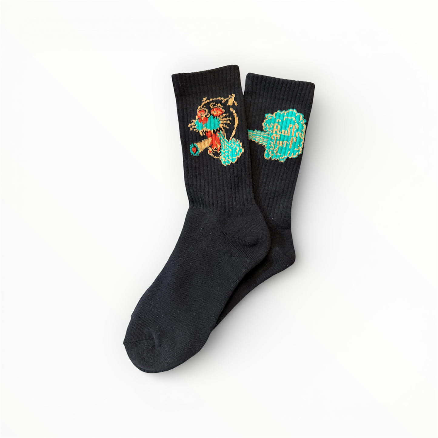 Ruffn’Turf -chillPanther socks- BLK