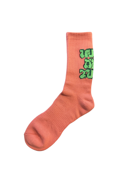 Ruffn’Turf  -graffiti socks Orange-