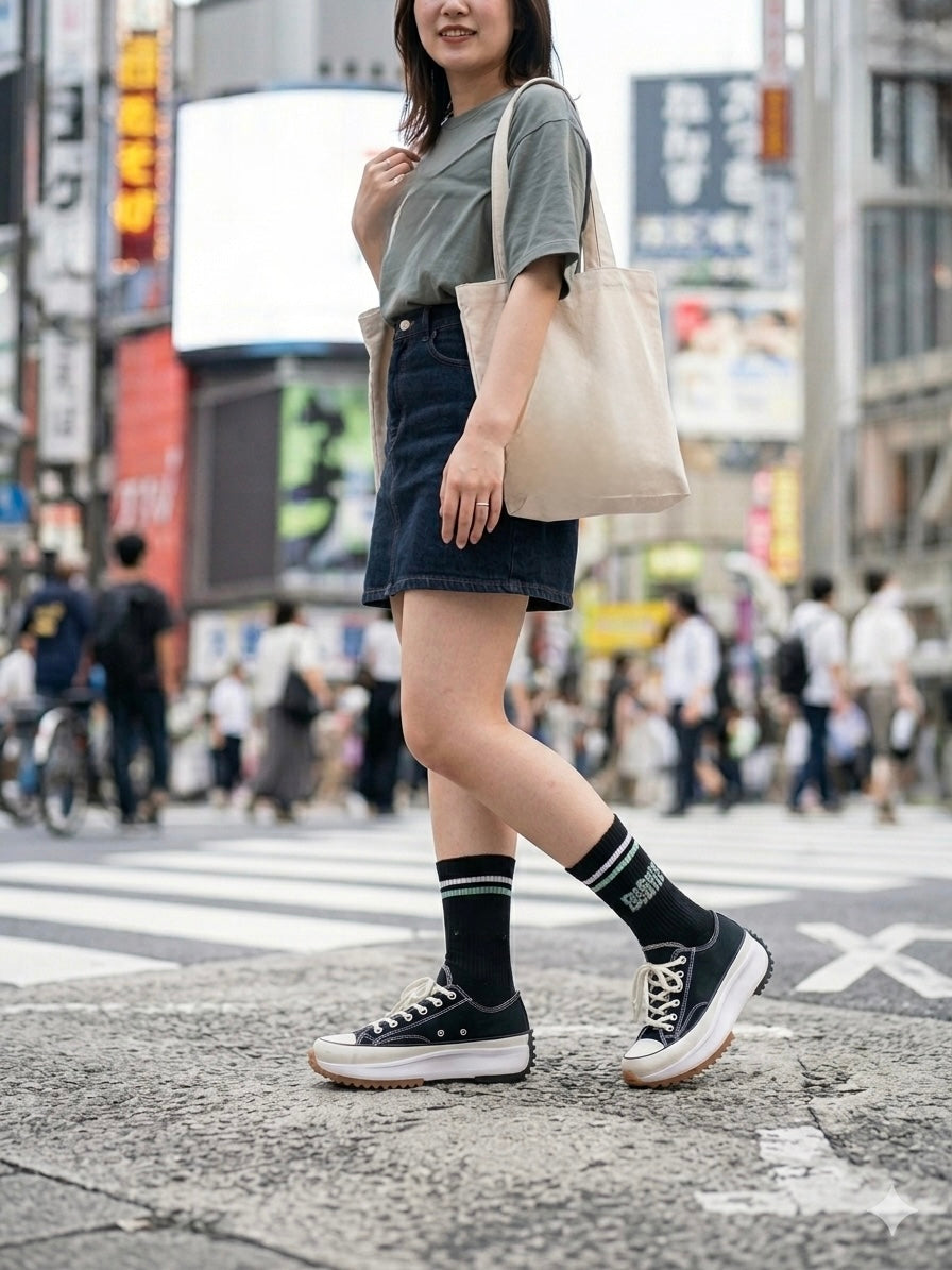 BESTIE socks -Black-