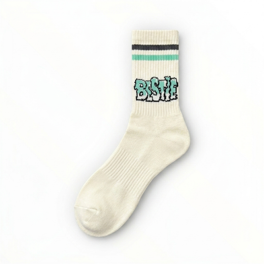 BESTIE socks -Ivory-