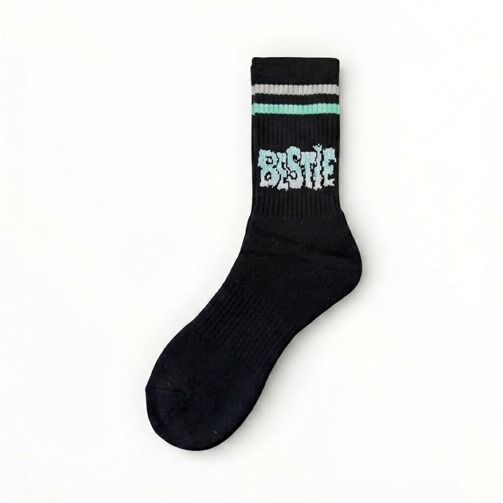 BESTIE socks -Black-