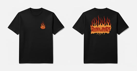 Ruffn’Turf -flame Tee BK/ORG-