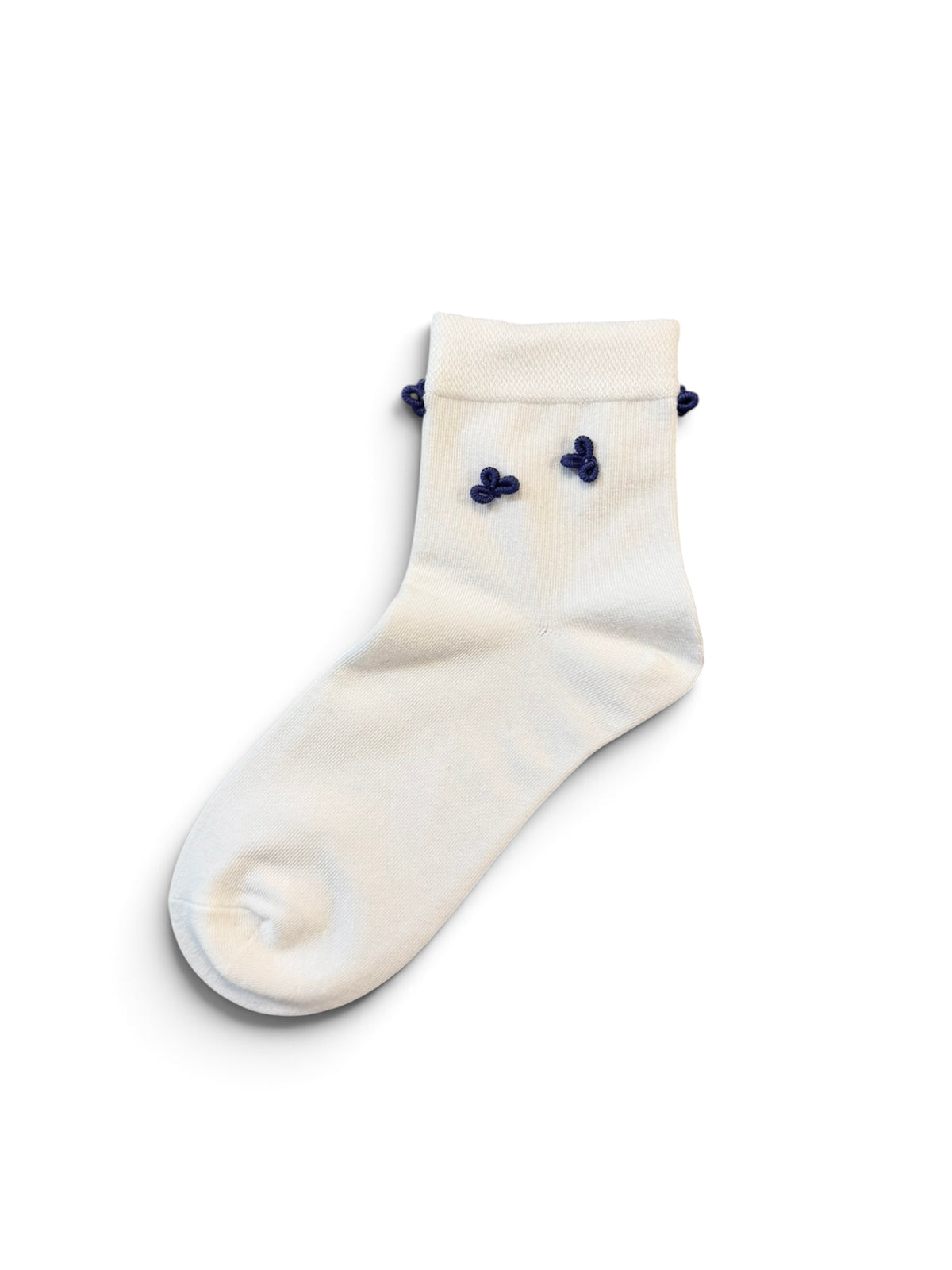 Ruffn’Turf  -Handmade knot socks- WHT