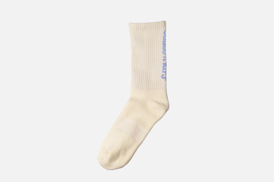 *New* Ruffn’Turf -Ivory socks-