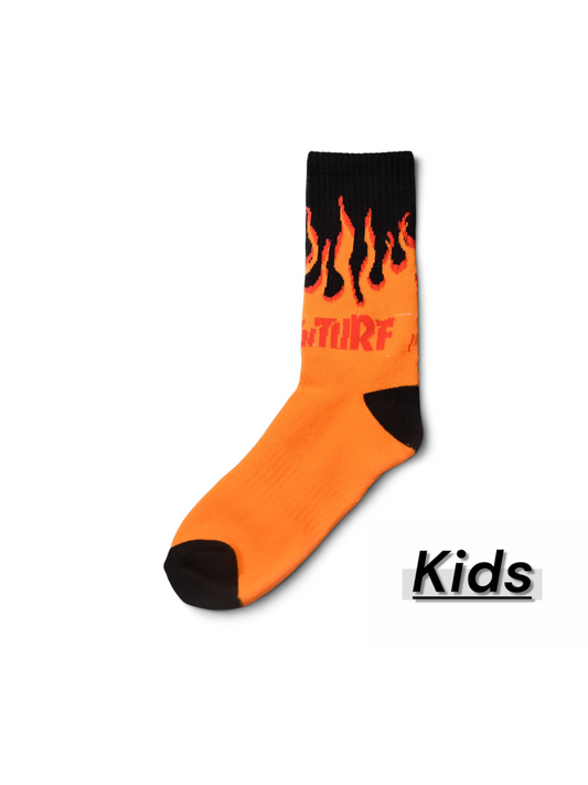 Ruffn’Turf  -flame socks- ORG for Kids