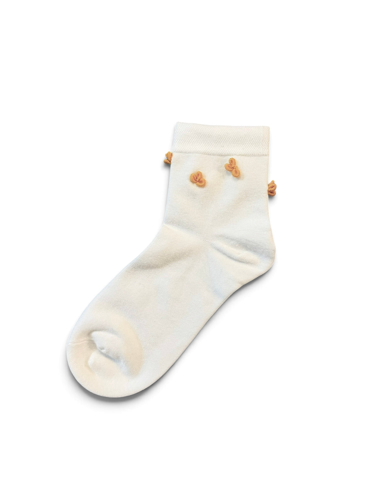 Ruffn’Turf  -Handmade knot socks- WHT