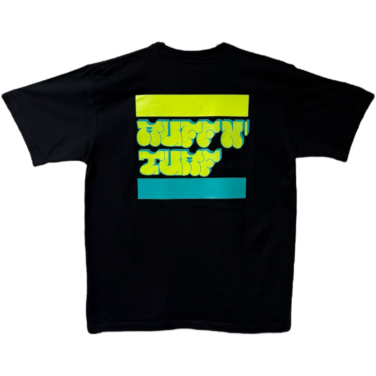 Ruffn’Turf -graffiti tee- Yellow x Green