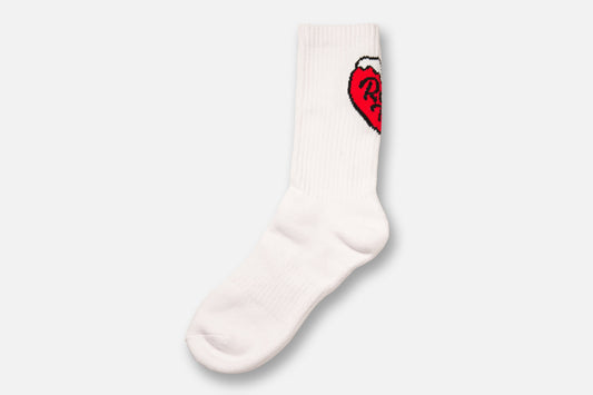 Ruffn’Turf  -big heart socks-